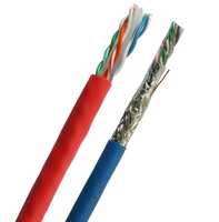 Harga Terbaik Kabel Jaringan LAN CAT6 8-Konduktor 4-Pasangan Merek HANLI untuk Komunikasi Internet