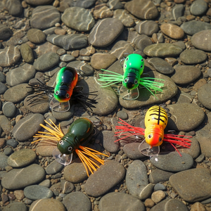 Señuelo de Pesca Crankbait de 41 mm y 6.2 g, Diseño Abeja Venenosa, Material ABS, para Pesca en Lago y Río, Señuelo Artificial Duro para Superficie, Trucha, Pesca HSM04 - Product Image 3