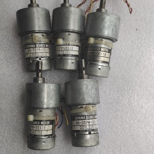 มอเตอร์เกียร์ SAYAMA รุ่น RB-35PM-OEK19 DC 24V แบบติดตั้งบนขา แกนแบบ D-Cut ผลิตในญี่ปุ่น - Product Image 5
