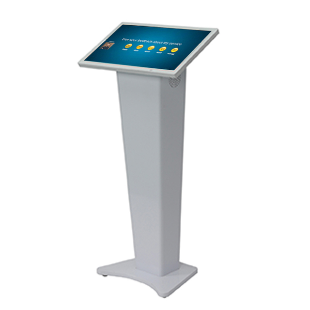 Hotel Toilet Restaurant Smile Face Feedback Floor Stand Kiosk