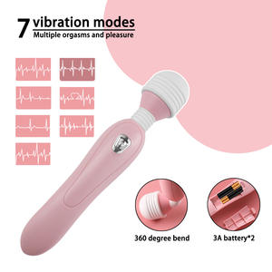 Vibrador AV para Adultos, Masajeador de Punto G y Clítoris, 100% Impermeable, Silicona ABS, Dildo Realista con Tecnología AV Intensa - Product Image 3