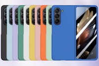 Casing HP Lipat Matte PC Full Cover Kaca Depan Laris untuk Samsung Galaxy Z Fold 5 5G