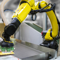 Bras robotisé Fanuc M-10iD/12 à 6 axes, charge utile de 12 kg, portée de 1441 mm, robot industriel compact pour la manutention, l'assemblage et l'emballage