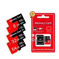 Carte mémoire SD TF Flash personnalisée avec logo 16 Go 32 Go 64 Go 128 Go 256 Go U1 U3 Classe 10 pour Smartphone, Appareil Photo, Caméra de Tableau de Bord 128 Mo 256 Mo