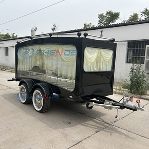 Electric Funeral <b>Trailer</b> Carriage Manufacturer High Quality Horse Drawn Hearse for Funeral Horse Carriage with Chariot for Sale - Product Image 2