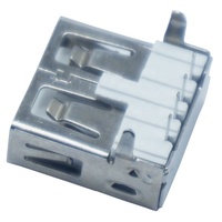 Buchse Typ 2.0 AF 90 Grad 4 Pin DIP rechtwinkliger Stecker Buchse USB-Anschluss