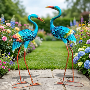 High Quality Lifelike Resin <b>Flamingo</b> Statue <b>Garden</b> Water Feature Landscape Design Thanksgiving Graduation Easter Christmas - Product Image 3
