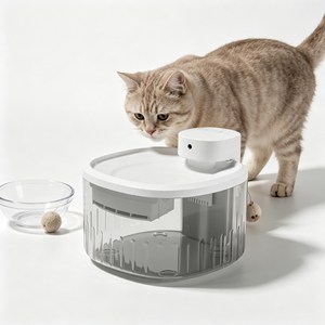 Wholesale Portable Circulating Pet Water Dispenser Non Slip Base Quiet <b>Cat</b> Dog Fountain - Product Image 1