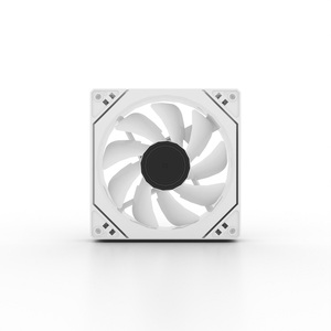 12Cm Argb Chiếu Sáng Tiếng Ồn Thấp Bezel Độc Đáo Thiết Kế 9 Lưỡi Vô Hạn Gương Làm Mát Không Khí Chơi Game Máy Tính Để Bàn PC Fan Nhựa Tản Nhiệt - Product Image 3