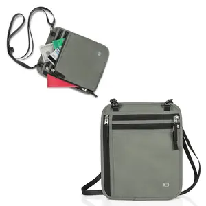 2023 New Wholesale Luxury Style Portable Fireproof Bag Anti-Irritation Fire Waterproof Money Bags Fireproof Certificate Bag