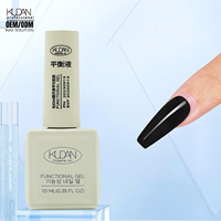 Kudan Français Compatible UV Gel Vernis À Ongles Résine Matériel Soak-Off Base Coat Mat Cristal Top Coat LED Lampe Fonctionnelle Polonais
