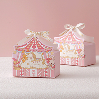 Bandkarussell Süßigkeiten-Schachteln Schokoladen-Geschenkverpackungen für Babyparty Geburtstagsgeschenke