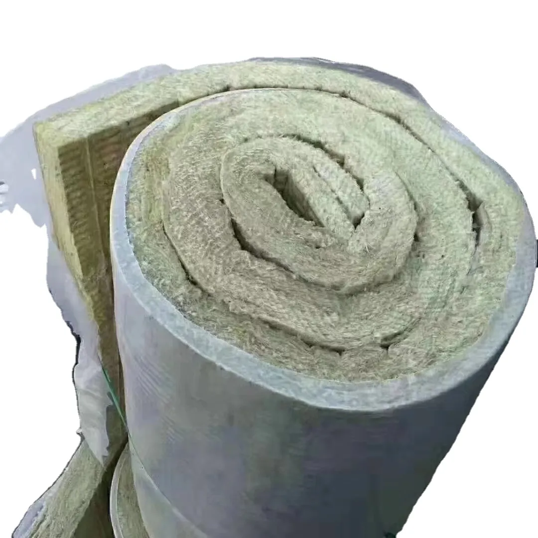 Soundproofing China Hot Sale Fire Mineral Wool Board Insulation Soundproofing Wire Mesh Thermal Insulation Mineral Wool Blankets Roll