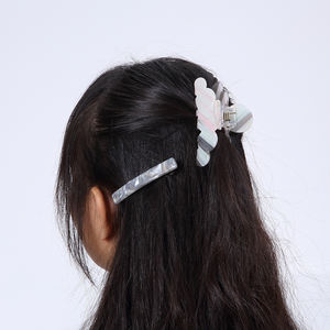 ปิ่นปักผมอะคริลิคสีสันสดใสขนาด7ซม. คลิปหนีบสปริงสไตล์คลาสสิกสำหรับเครื่องประดับ<span class=keywords><strong>ผม</strong></span>สตรียังไม่มีคำวิจารณ์ - Product Image 6