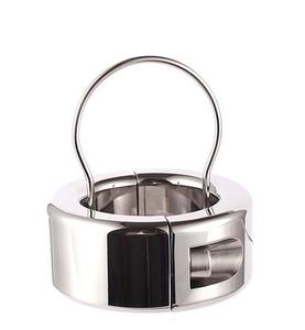 SM <span class=keywords><strong>Male</strong></span> Erotic Products Edelstahl Hoden gewichtete Ringe Ball Stretcher Scrotal Restrains <span class=keywords><strong>Sex</strong></span> Produkte - Product Image 3