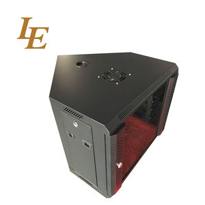 Gabinete de Esquina Triangular Estructurado de 19 Pulgadas para Montaje en Pared, Diseños OEM ODM, 600 mm de Ancho, Acero SPCC en Stock - Product Image 3