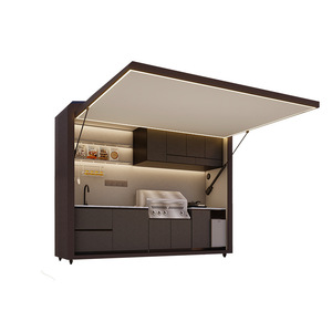Cocina Exterior Plegable Multifuncional con Parrilla y Horno de Acero Inoxidable, Diseño Moderno para Cocinar al Aire Libre - Product Image 3