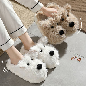 ¡Novedad de 2025! Zapatillas de animales personalizadas, bonitas zapatillas de <span class=keywords><strong>perro</strong></span> West Highland blancas y marrones adorables para niños y niñas, regalos de cumpleaños - Product Image 4