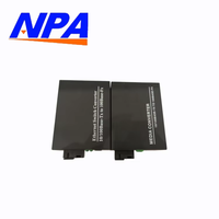 Convertidor de Medios de Fibra Óptica A+B de 6 Puertos 10/100Mbps, Monomodo, Fibra Única SC, 25KM con QoS para Cámaras IP CCTV