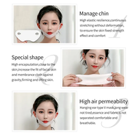 Masque raffermissant et tonifiant en gros, réducteur de double menton, masque amincissant pour le visage, lifting en V