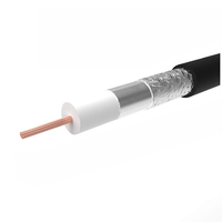 Câble coaxial RG58 50 Ohm 20AWG à conducteur en cuivre, faible atténuation, prise en charge haute fréquence 1 GHz, gaine PVC, vente en gros en vrac