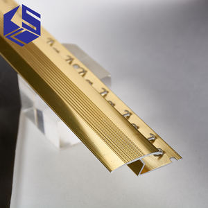 KSL di Alluminio Laminato Z Barra di Metallo Piano Soglia di Transizione Della Copertura Tappeto Trim Strisce Profilo - Product Image 3