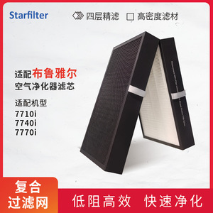 Star Purification <b>Air</b> <b>Purifier</b> Filter Cartridge For Blueair 7700i Series Formaldehyde Removal - Product Image 5