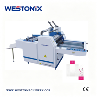Machine de laminage thermique hydraulique semi-à chaud WESTONIX pour papier et plastique, vitesse 25 m/min, multifonctionnelle, haute performance