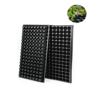 Sâu gieo hạt Khay cho các nhà máy Vườn Ươm 50 72 128 tế bào hạt giống khởi động khay PVC nhựa thoát nước - Product Image 2