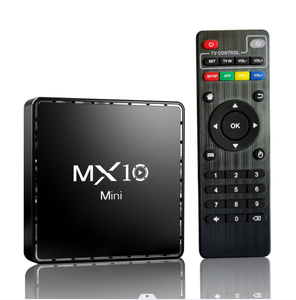 Nhà Máy Trực Tiếp Thông Minh TV Box Mx10 Mini 2.4G 5G Wifi Bluetooth <span class=keywords><strong>Android</strong></span> 10 Amlogic 4K <span class=keywords><strong>Quad</strong></span> <span class=keywords><strong>Core</strong></span> Set Top Box 2G 4G 16G 32G 64G - Product Image 3