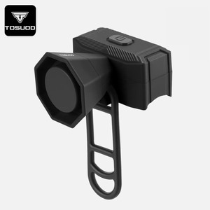 TOSUOD Campanello per Bicicletta Ricaricabile in ABS, Impermeabile e Antivento, Accessorio Creativo per Bici da Strada, Nero - Product Image 6