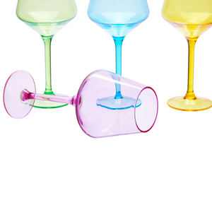 Verre à vin en plastique <span class=keywords><strong>Laguna</strong></span> Beach, design moderne, réutilisable, portable, incassable, pour les fêtes - Product Image 4