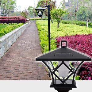 Lampe solaire de jardin, lampe de pelouse extérieure avec source de lumière LED, résistante à l'eau, pour l'éclairage de la cour, du patio et des allées - Product Image 4