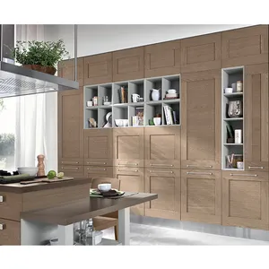 Set di mobili da cucina ultimo Design moderno mobili da cucina modulari personalizzati all'ingrosso