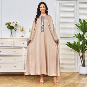 Mode modeste de haute qualité femmes musulmanes vêtements islamique Long gland couleur unie pendentif robe <span class=keywords><strong>femme</strong></span> <span class=keywords><strong>marocaine</strong></span> <span class=keywords><strong>Djellaba</strong></span> MT312 - Product Image 1