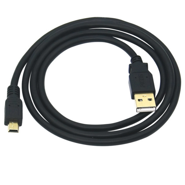 Gold Plated 5m USB 2.0 a Male to Mini 5PIN Male Cable