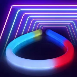 Tira de Luz LED RGB Digital de 360 Grados con Cubierta de PVC, Efecto Pixel Mágico, para Iluminación Arquitectónica y Contornos de Edificios - Product Image 2