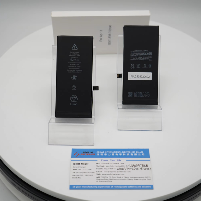 Apollo 3109mAh for 11 Rechargeable Battery 100% New OEM Superior Capacity in Stock