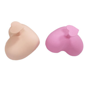 Cepillo de champú, masajeador de cabeza en forma de corazón de silicona, exfoliante de cuero cabelludo, herramienta de masaje de cuero cabelludo seco y húmedo para el cuidado del cabello - Product Image 5