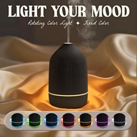 Diffuseur d'arômes ultrasonique portable, mignon, à thème animal, écologique, avec éclairage LED, humidificateur, faible bruit 35 dB, sans eau, automatique