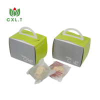 Boîte cadeau de luxe imprimée pour biscuits, pliable, en carton alimentaire, pour biscuits artisanaux