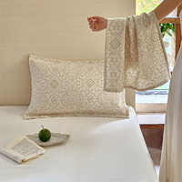 Taies d'oreiller King Size 100% coton biologique, housse d'oreiller en coton biologique pour hôtel et usage domestique