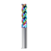 Fraise à rainurer en U CNC à 3 dents en carbure, spéciale aluminium haute brillance, tungstène
