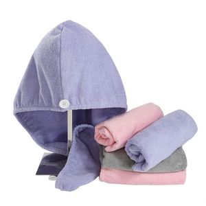 Serviette de cheveux en microfibre à séchage rapide personnalisée, couleur personnalisée, pour la maison, le spa, la plage - Product Image 3