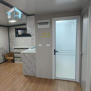 Bureau préfabriqué de haute qualité, insonorisé, durable et résistant à l'usure, idéal pour les petites stations de travail extérieures compactes. - Product Image 3