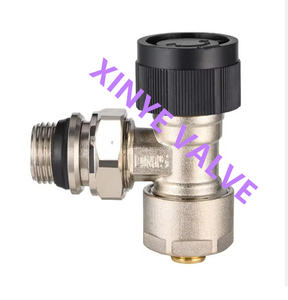 Robinet en laiton de type angle, nickelé, <span class=keywords><strong>raccord</strong></span> en laiton Pex <span class=keywords><strong>pour</strong></span> système de chauffage, <span class=keywords><strong>radiateur</strong></span>, robinet - Product Image 1