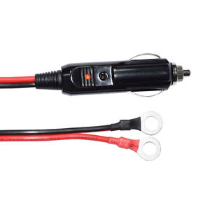 Кабель питания 16AWG, 2-жильный, красно-черный, для подключения автомобильного прикуривателя, проводка для инвертора - Product Image 4