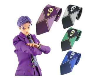 UFOGIFT Anime Cosplay Krawatte Schädel Jojo Kira Yoshikage Krawatte