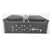Châssis industriel embarqué INYUDA 2DDR4-3200 RAM 12e/13e génération I5/I7 double LAN 6*COM Slot M.2 2.5 pouces SATA HDD HD+VGA Display