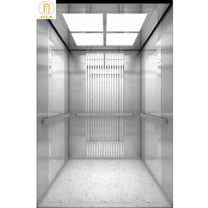 Thang máy chở khách lực kéo 630kg 1.0m/s 10 tầng điều khiển VVVF đạt chứng nhận CE - Product Image 3